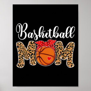 Sketll Mom Mutter Leopard Sketll Reifen Netz Spiel Poster