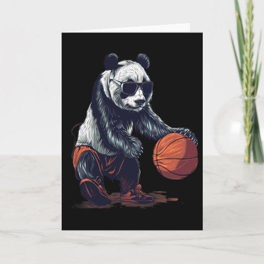 Sketll Panda Bär Kunst Zeichnung Sketll Liebhaber  Karte (Vorderseite)