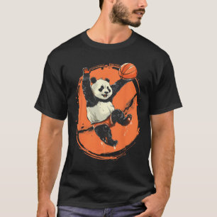 Sketll Panda Bär Zeichnung Tier Kunst Sketll Liebh T-Shirt