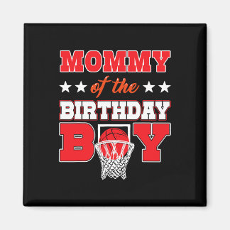 Sketll Party Mama des Geburtstagsjungen Ller Famil Magnet