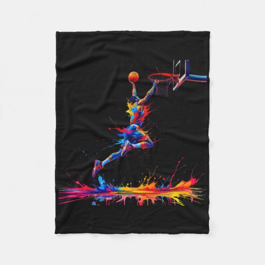 Sketll Player Drip Jungen Jugend Kinder Männer Fra Fleecedecke (Vorderseite)