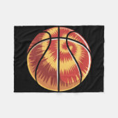 Sketll Player Tie Dye Fleecedecke (Vorderseite (Horizontal))