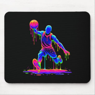 Sketll-Spieler Eiscreme tropfend schmelzende Flüss Mousepad