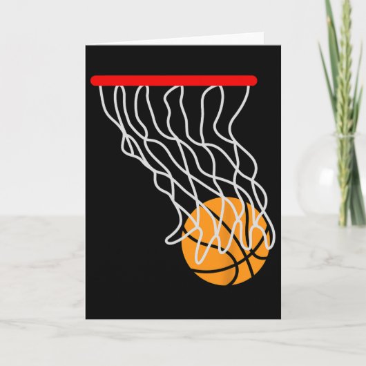 Sketll Spieler - Swish!  Karte (Vorderseite)