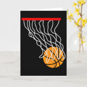 Sketll Spieler - Swish!  Karte (Gelbe Blume)