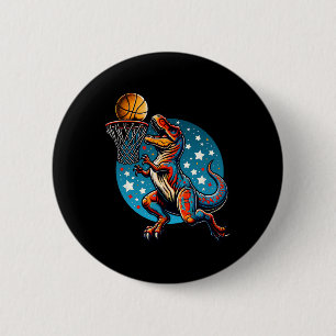 Sketll Spieler T-Rex Dinosaurier Button