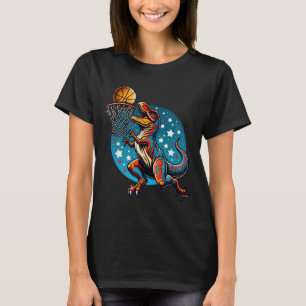 Sketll Spieler T-Rex Dinosaurier  T-Shirt