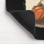 Sketll Squirrel Artwork Sketll Lover Bll Drawing  Mousepad (Ecke)