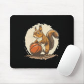 Sketll Squirrel Artwork Sketll Lover Bll Drawing  Mousepad (Mit Mouse)