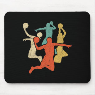 Sketll Vintage Silhouette 60er 70er Retro Geschenk Mousepad