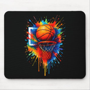 Sketll Wasserfarbe Sketll Spieler Liebhaber Männer Mousepad
