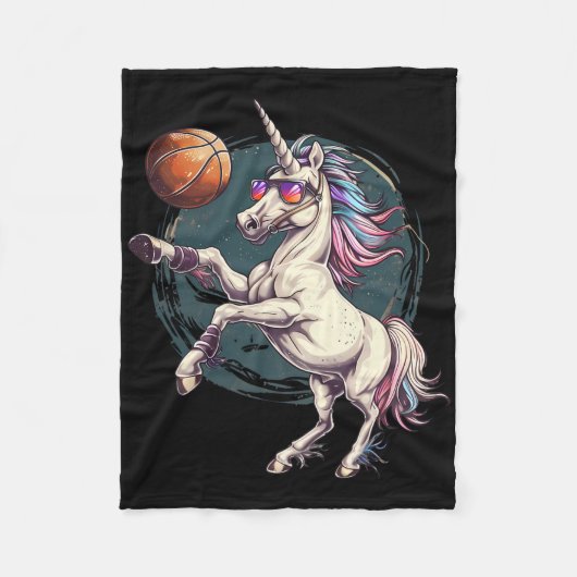 Skettelschuh Zeichnend Einhorn Sketch Lover Fleecedecke (Vorderseite)
