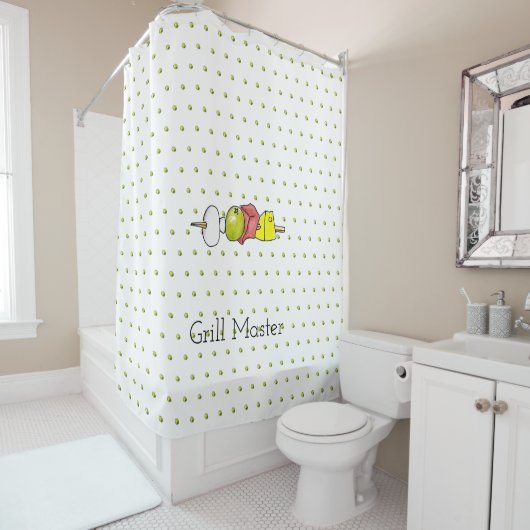 Skewer Duschvorhang (Beispiel)