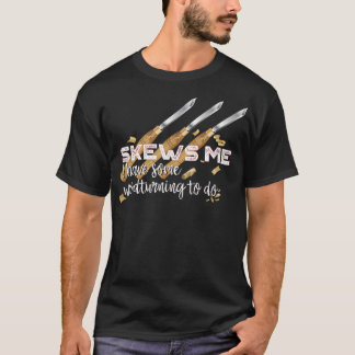 Skews Me Funny Woodwork T-Shirt