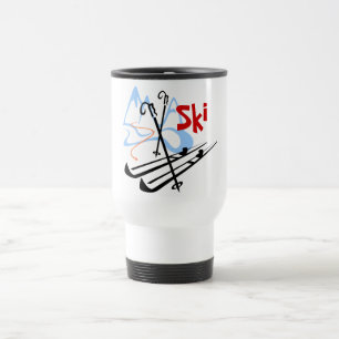 Ski - 2 reisebecher