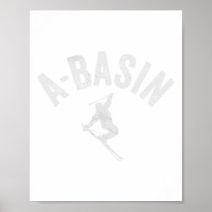 Ski A Sin Co Vintage Arapahoe Sünde Skifahren Cool Poster