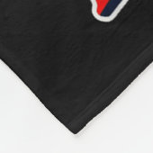 Ski-Abenteuer-Ziege in Denver Mountains Fleecedecke (Ecke)