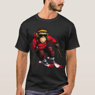 Ski-Affe T - Shirt