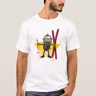 Ski-Affekleinkindt-stück T-Shirt