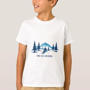 Ski Alama Ski Resort Skifahren Skier T-Shirt