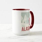 Ski Alaska Tasse (VorderseiteRechts)