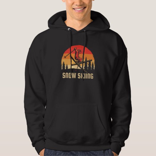 Ski Alpin Hoodie (Vorderseite)