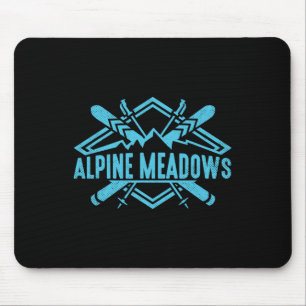 Ski Alpin Skifahren Berge Skigebiet Mousepad