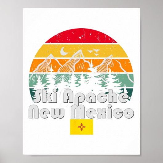 Ski Apache Neu-Mexiko Poster (Vorne)