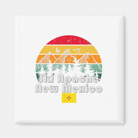 Ski Apache New Mexico Magnet (Vorne)