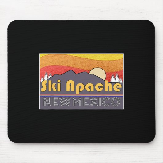 Ski Apache New Mexico Mousepad (Vorne)