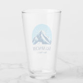 Ski Apache New Mexico Skigebiet Souvenirs Glas (Rückseite)