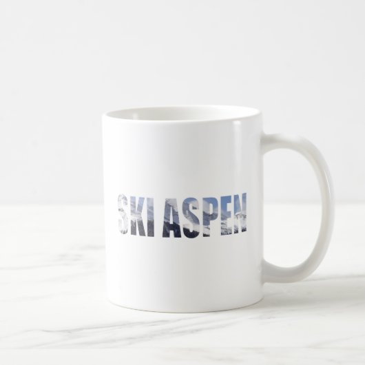 Ski Aspen Kaffeetasse (Rechts)