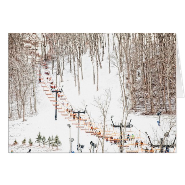 Ski-Aufzug (Vorderseite (Horizontal))