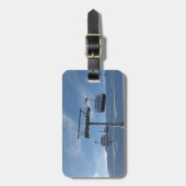 Ski-Aufzug Gepäckanhänger (Vorderseite vertikal)