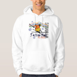 Ski-Aufzug Hoodie Jackson Hole Wyoming