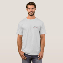 Ski-Ausflug Freeski Pulver-Schnee-T - Shirt