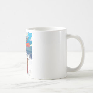 Ski Austria Vintage Reiseplakat Kaffeetasse