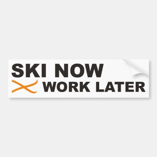 ski autoaufkleber (Vorne)