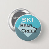 Ski-Bärn-Nebenfluss Button (Vorne & Hinten)