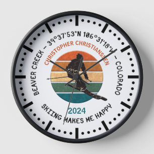 Ski Beaver Creek, Colorado - Man Skier, Schwarzer Uhr