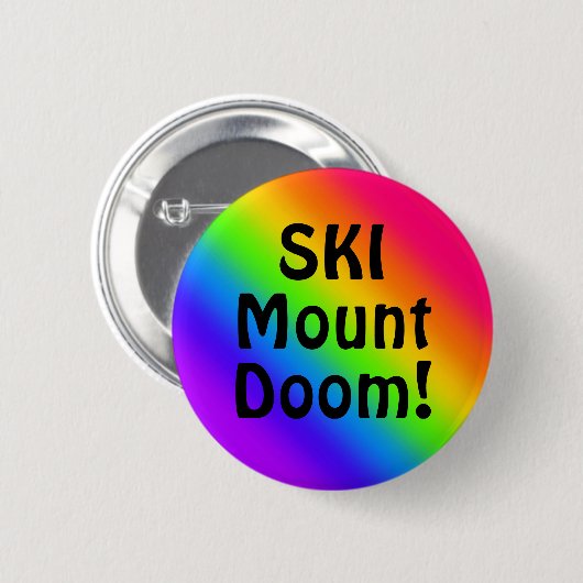 SKI Berg Unheil! Button (Vorne & Hinten)