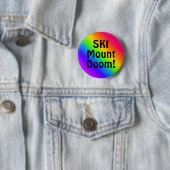 SKI Berg Unheil! Button (Beispiel)