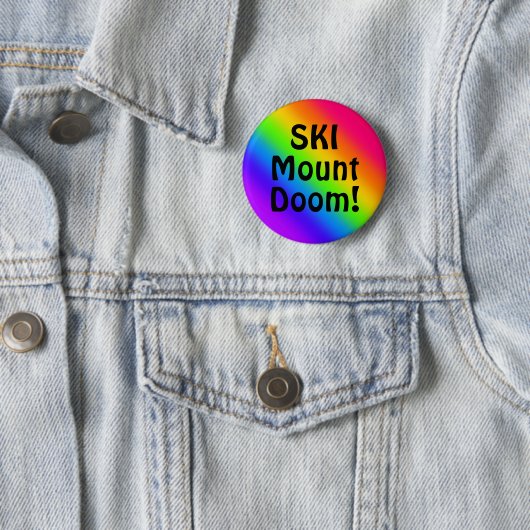 SKI Berg Unheil! Button (Beispiel)