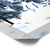 Ski Big Sky Montana Reiseplakat Poster (Ecke)