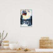 Ski Big Sky Montana Reiseplakat Poster (Küche)