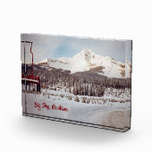 Ski Big Sky Montana Vintag Fotoblock (Rechts)