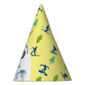 Ski Birthday Party Snowboard Partyhütchen (Rechts)