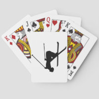 Ski Black Silhouette