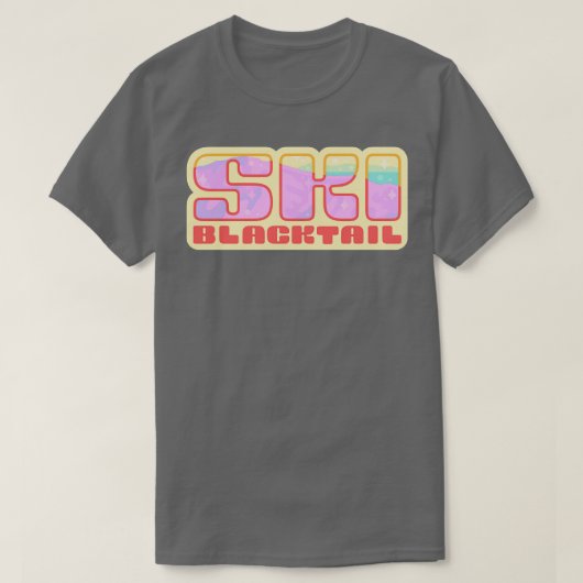 Ski Blacktail T-Shirt (Design vorne)