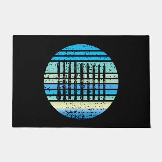 Ski Boards Collection Fußmatte (Vorderseite)